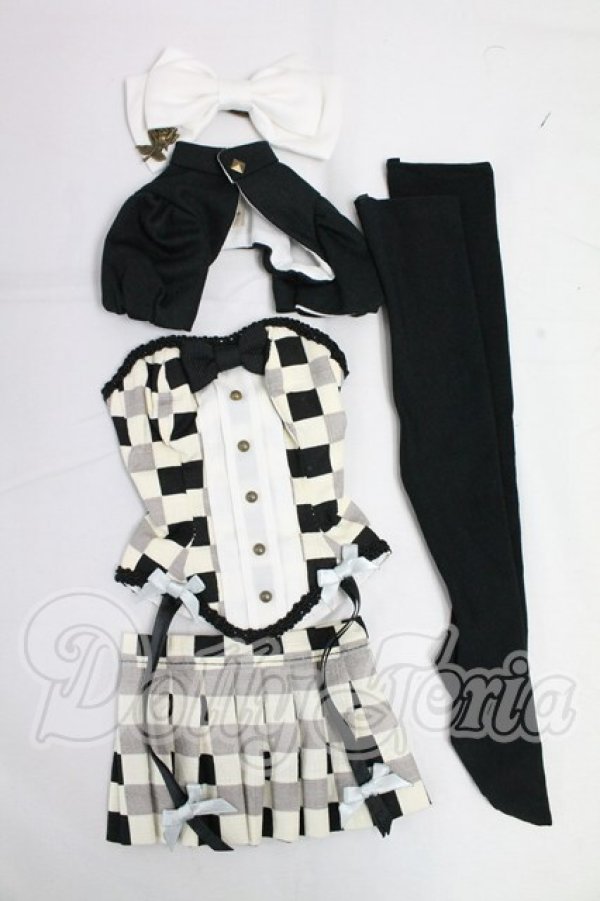 画像1: 60cmサイズドール/OF:衣装 I-26-03-29-159-KD-ZI (1)