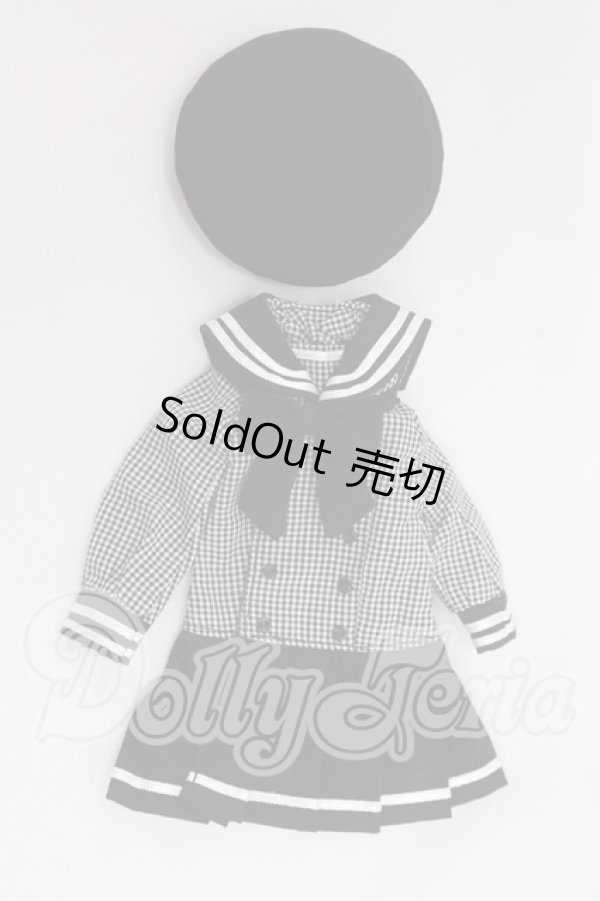 画像1: azoneピュアニーモ/OF:PNXSギムナジウムセーラーsetIII　23cmサイズドール　衣装 I-26-04-12-075-KD-ZI (1)