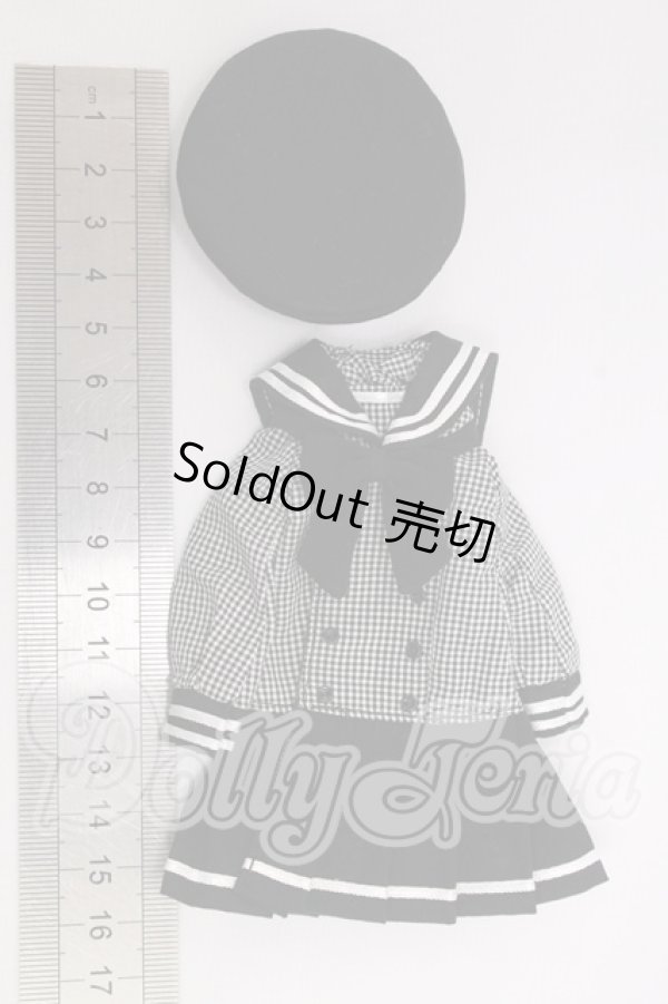 画像3: azoneピュアニーモ/OF:PNXSギムナジウムセーラーsetIII　23cmサイズドール　衣装 I-26-04-12-075-KD-ZI (3)