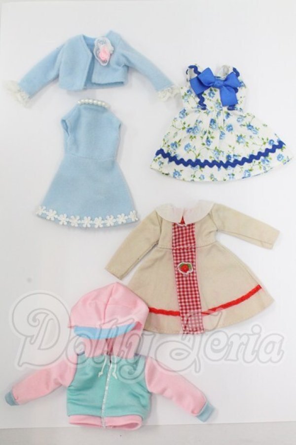 画像1: リカちゃん/OF:衣装 I-26-04-05-120-KD-ZI (1)