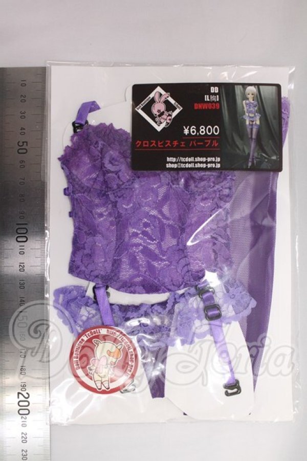 画像2: DD/OF:クロスビスチェ:TcDoll製 I-26-04-12-372-KD-ZI (2)