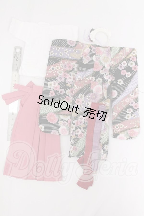 画像2: azoneピュアニーモ/OF:25cmサイズドール　袴 I-26-04-19-092-KD-ZI (2)