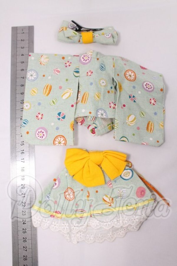 画像2: 22cmサイズドール/OF:衣装 I-26-04-26-202-KD-ZI (2)