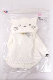 画像1: NDD/OF:白ねこパーカー・ミニ I-26-04-26-361-KD-ZI (1)