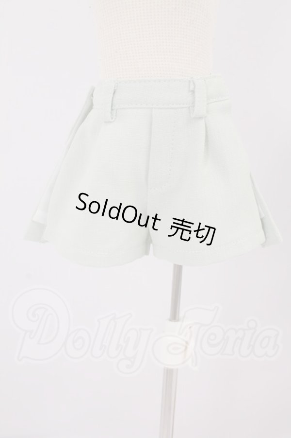 画像1: MSD/OF:スカートフラップ付きショートパンツ（ミント）・ミニ I-26-04-26-359-KD-ZI (1)