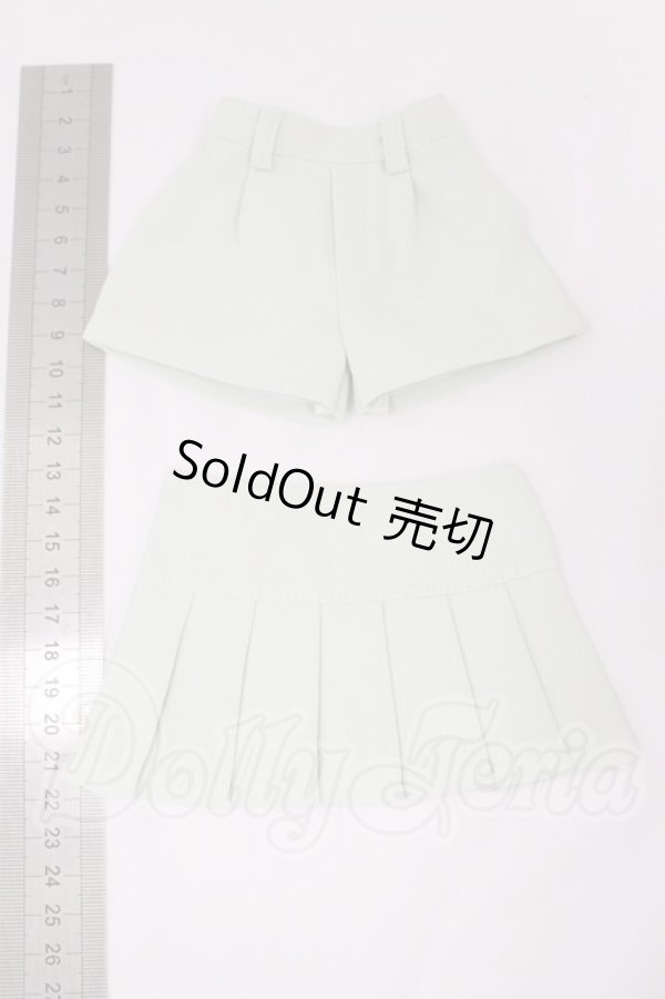 画像3: MSD/OF:スカートフラップ付きショートパンツ（ミント）・ミニ I-26-04-26-359-KD-ZI (3)