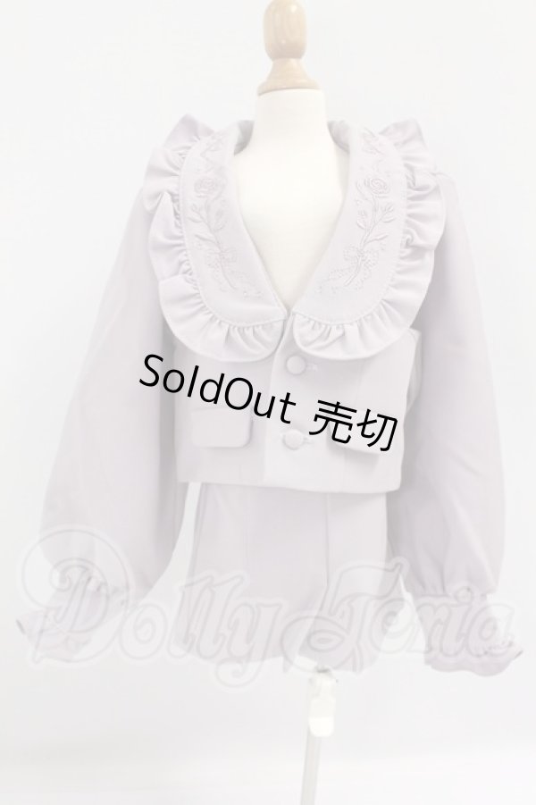 画像1: SDGrB＆SD13男の子/OF:Winter Love Letter刺繍スーツセット：MELODY.C様製 I-26-04-26-357-KD-ZI (1)