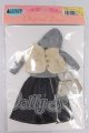 画像: リカちゃん/IESコレクション-3 ファーベスト＆デニムスカート(リトルファクトリー)No.0498C I-26-04-19-287-KD-ZI