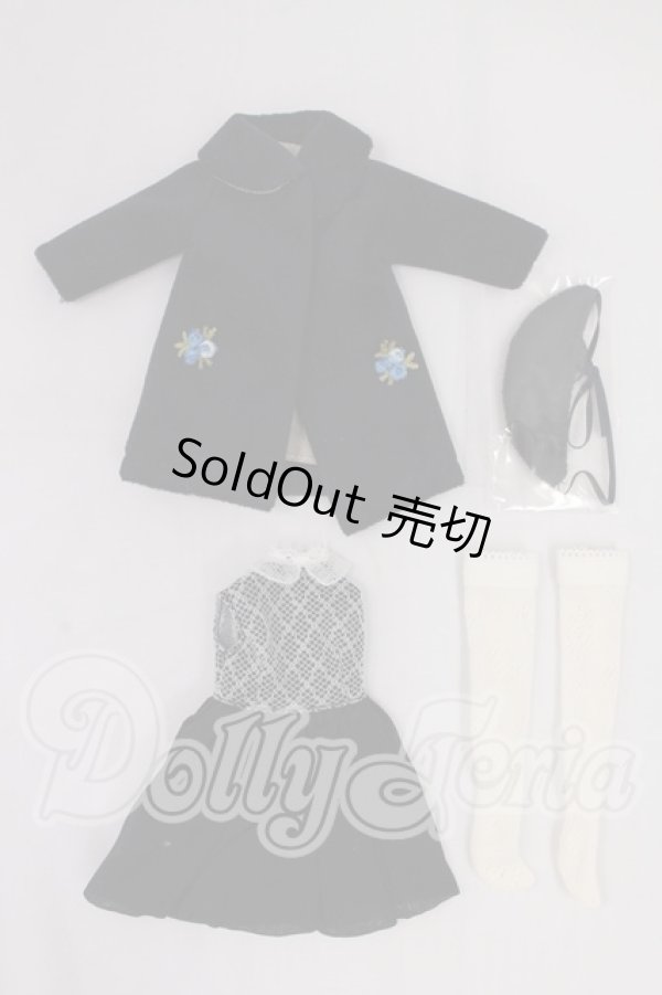 画像1: リカちゃん/OF:2016年AWカジュアルコレクション フワラーモチーフドレスセット:リトルファクトリー製 I-26-04-19-283-KD-ZI (1)