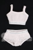 画像1: SDM/OF:スポーツブラ＆ショーツセット（白）・ミニ I-26-04-26-316-KD-ZI (1)