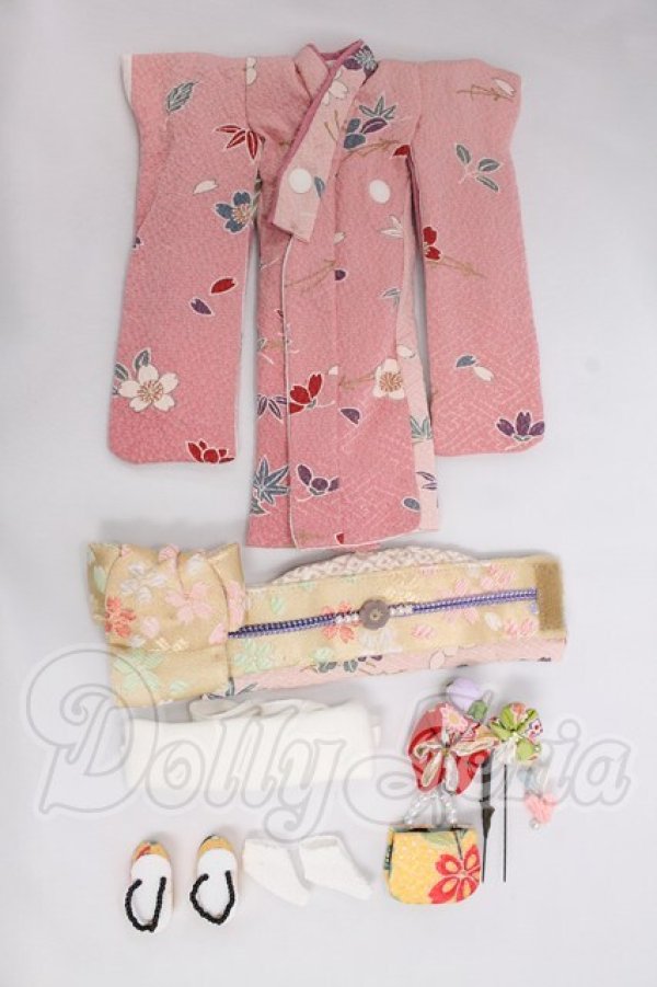 画像1: ネオブライス/OF:衣装(着物セット/RedoRozen様) I-26-05-07-018-KD-ZI (1)
