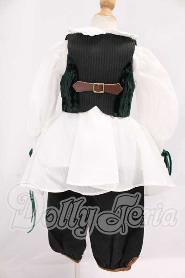 画像2: SDGrB＆SD13男の子/OF:衣装セット　チュニックブラウス＆ベストセット　VOLKS I-26-05-14-377-KD-ZI (2)