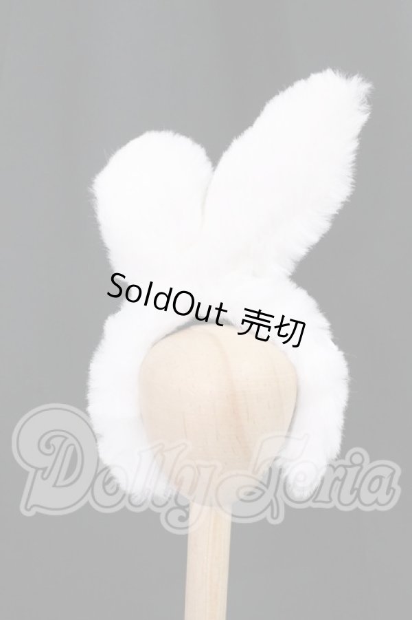 画像2: MDD/うさみみカチューシャ:Ronshuka Couture/ロンシュカ クチュール様製 I-26-06-04-087-KD-ZI (2)