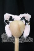画像1: MDD/OF:Ronshuka Couture様製ねこみみカチューシャ I-26-06-04-088-KD-ZI (1)