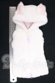 画像3: SD/DD/MSD/MDD/OF:もふもふ白ネコパーカー I-26-06-04-128-KD-ZI (3)