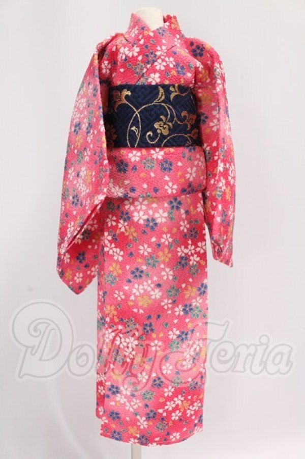 画像1: MDD/OF:petite Marie製浴衣セット I-26-06-04-154-KD-ZI (1)