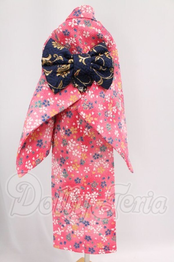 画像2: MDD/OF:petite Marie製浴衣セット I-26-06-04-154-KD-ZI (2)