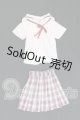 画像: azoneピュアニーモ/OF:25cmサイズドール　衣装　PNM 白襟チェックセーラー服セット I-26-05-21-183-KD-ZI