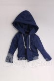 画像1: azone/OF:PNS 男の子コットンパーカー(ネイビー) I-26-05-21-195-KD-ZI (1)