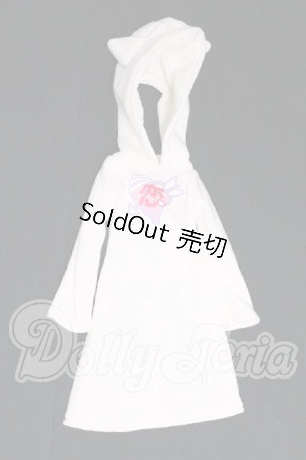 画像1: azone/OF:PNS 病みかわ*ねこみみフードワンピース(ホワイト) I-26-05-21-210-KD-ZI (1)