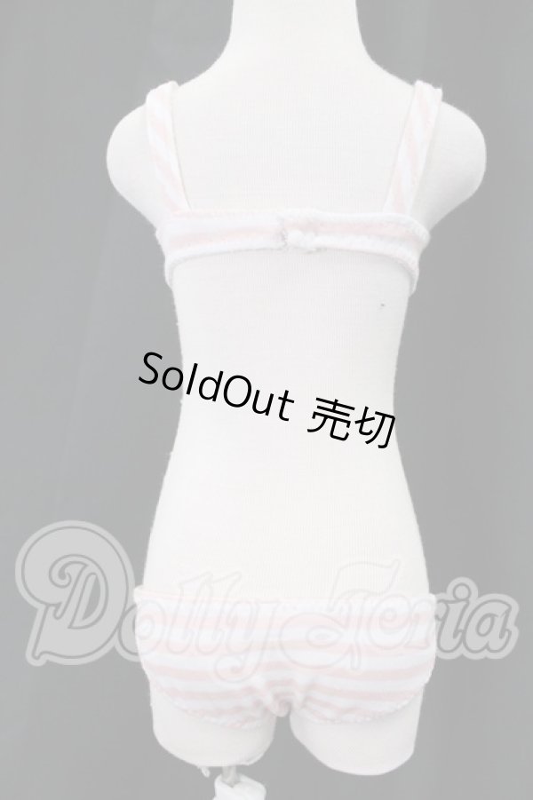 画像2: DD/OF:しましま下着セットM　ピンク I-26-05-28-293-KD-ZI (2)