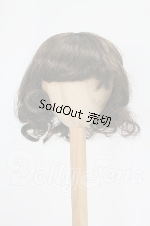 画像1: 8〜9inch/モヘアウィッグ：KamR様製 I-26-06-25-479-KD-ZI (1)