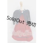 画像: SDM&MDD/OF:よそゆきワンピセット(ダークレッド)・ミニ I-26-07-09-318-KD-ZI