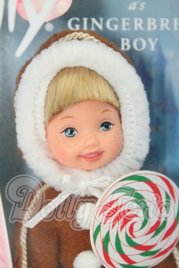 画像1: マテルバービー/Kelly as GingerBreadBOY くるみ割り人形 I-26-08-06-033-KD-ZI (1)