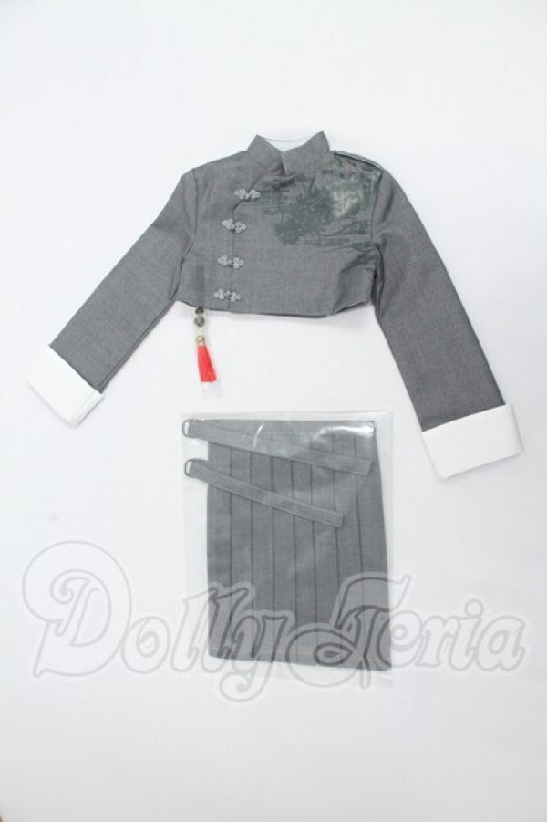 画像1: SDGrB/OF チャイナトップス＆ラップスカートセット I-26-08-13-361-KD-ZI (1)