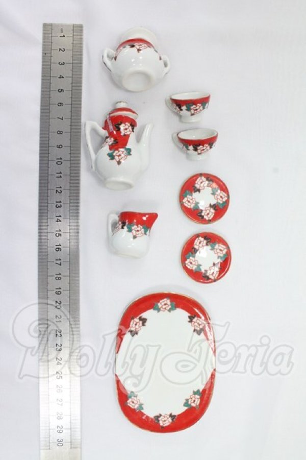 画像2: 60cmドール用ミニチュア食器セット I-26-08-20-185-KD-ZI (2)