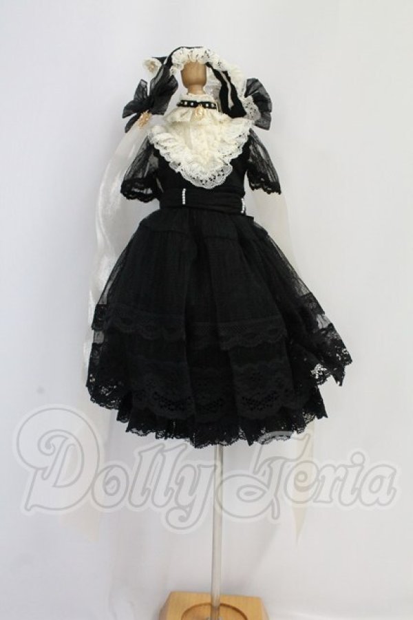 画像1: SDM＆MSD/OF:黒猫Delia 衣装セット I-26-08-27-228-KD-ZI (1)