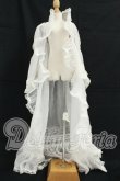 画像1: SD＆DD/OF:ホワイトシフォンガウン I-26-08-27-237-KD-ZI (1)