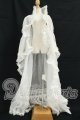 画像: SD＆DD/OF:ホワイトシフォンガウン I-26-08-27-237-KD-ZI