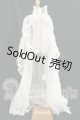 画像: SD＆DD/OF:ホワイトシフォンガウン I-26-08-27-237-KD-ZI