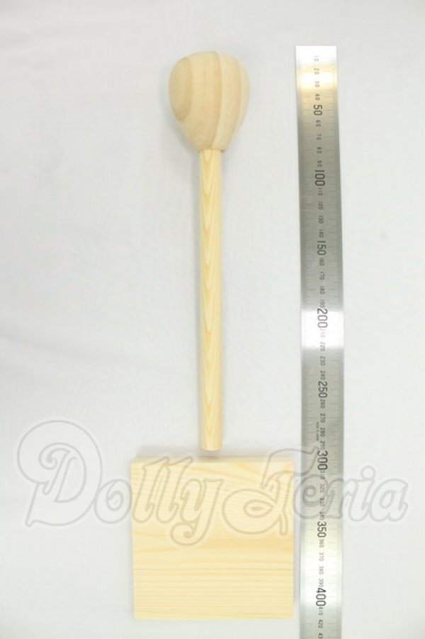 画像2: 7-8inch/ウィッグスタンド(木製) I-26-08-20-418-KD-ZI (2)