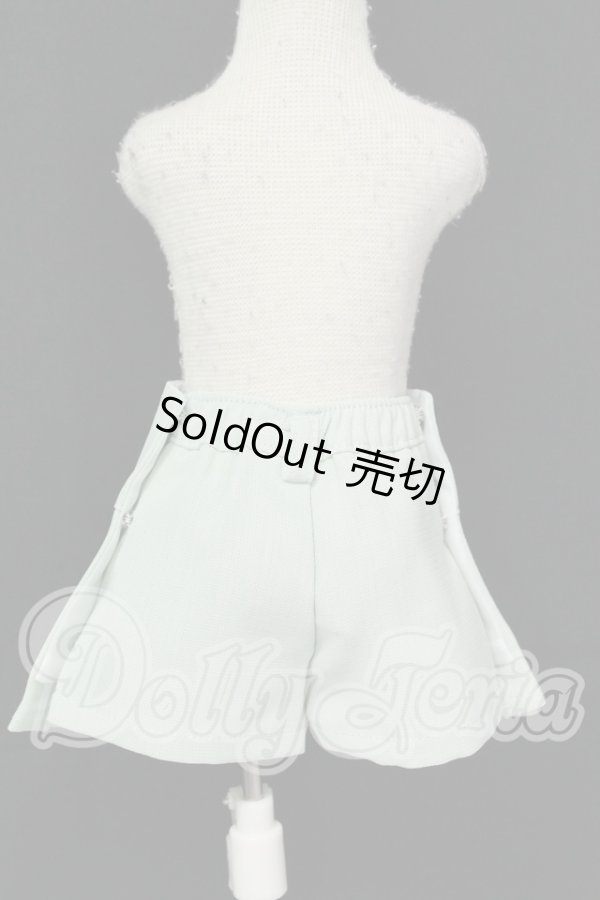 画像2: MSD/OF:スカートフラップ付きショートパンツ（ミント）・ミニ I-26-08-27-365-KD-ZI (2)