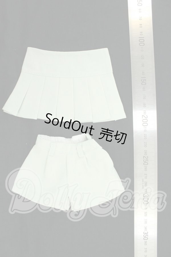 画像3: MSD/OF:スカートフラップ付きショートパンツ（ミント）・ミニ I-26-08-27-365-KD-ZI (3)