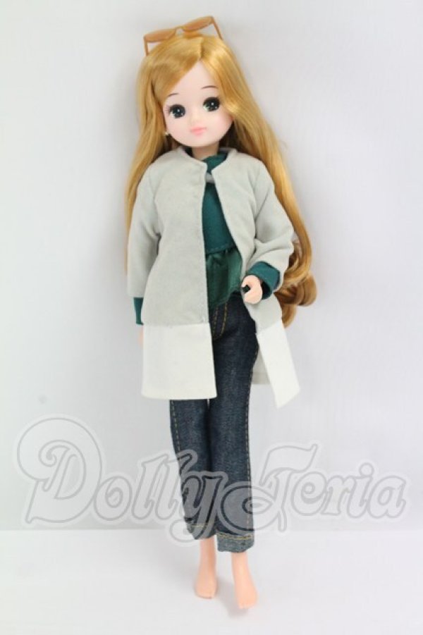 画像2: リカちゃん/リカちゃん/スタイリッシュドールコレクション：オリーブペプラムスタイル I-26-09-03-311-KD-ZI (2)