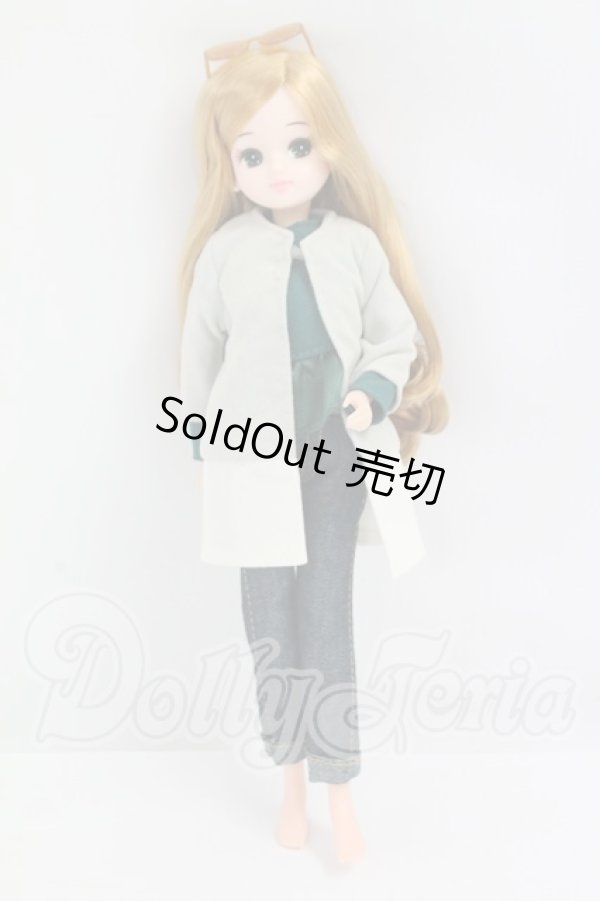 画像2: リカちゃん/リカちゃん/スタイリッシュドールコレクション：オリーブペプラムスタイル I-26-09-03-311-KD-ZI (2)