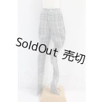 画像: SDGrB＆SD13男の子/OF:チェックスラックス(灰) I-26-09-03-385-KD-ZI