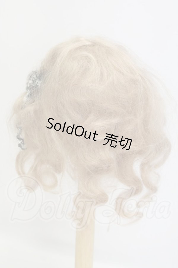画像2: 7-8inch/モヘアウィッグ I-26-09-10-260-KD-ZI (2)