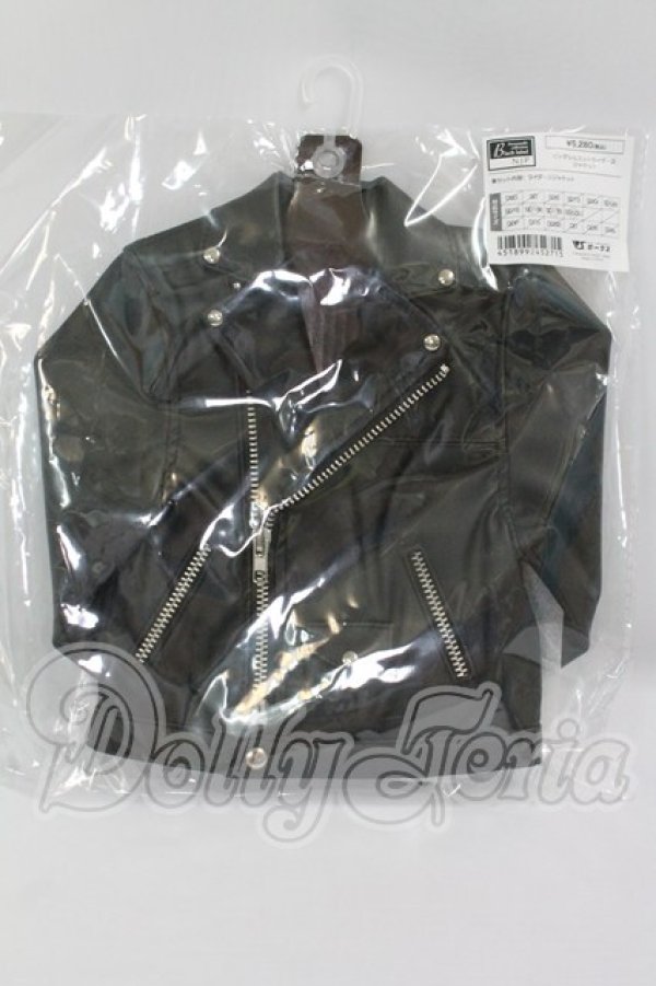 画像1: SD17/OF:ビッグシルエットライダースジャケット I-26-10-08-270-KD-ZI (1)