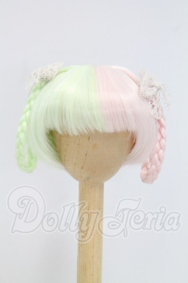 画像1: 7inchウィッグ/MIMIEL様:Rond Rond Ribbon I-26-10-29-013-KD-ZI (1)