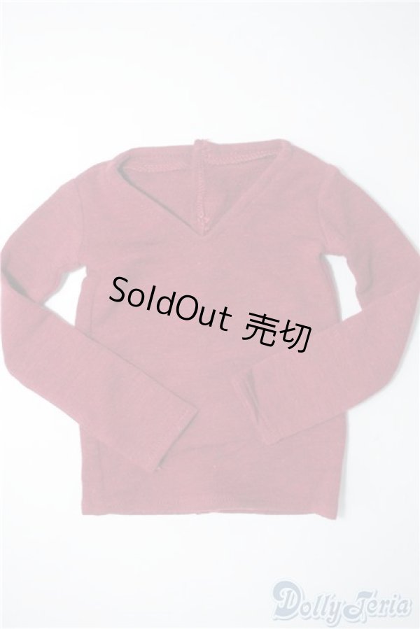 画像1: SDGｒB/OF：カットソー：ボルドー U-24-10-15-172-TN-ZU (1)