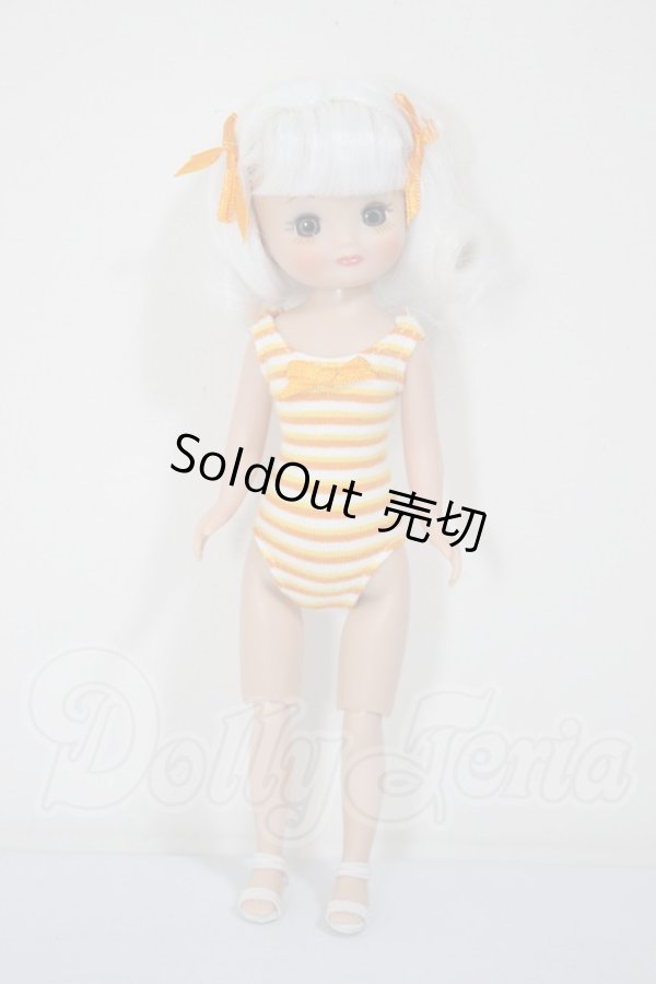 画像2: tinybetsy/classic　stripe betsy macoal:blonde A-26-05-19-254-TN-ZA (2)