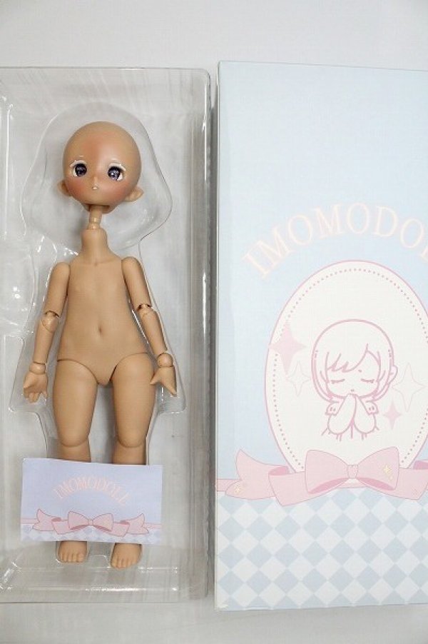 画像2: Imomo Doll/1/6ヘッド+ボディセット Guru チョコレート A-24-02-07-1140-TN-ZU (2)