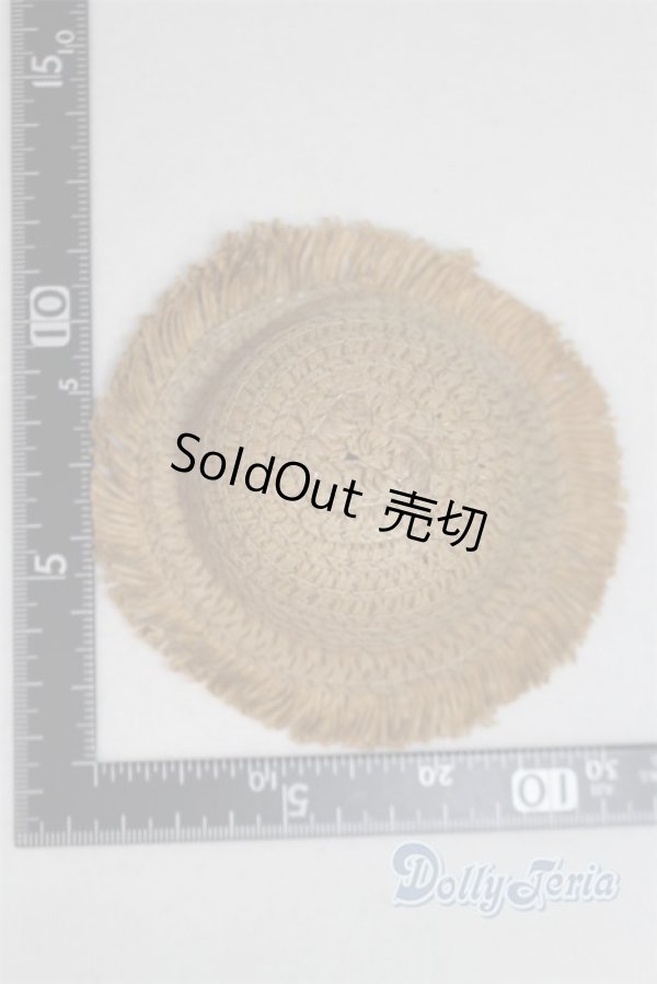 画像2: 【新品】幼SD/OF：ストローハット U-24-06-25-267-TN-ZU (2)