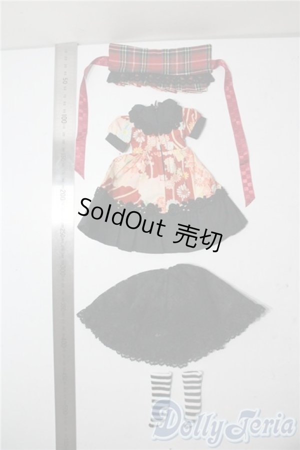 画像2: 幼SD/OF：和ドレスセット U-25-07-22-175-KD-ZU (2)