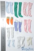 画像2: 22~27cmドール/OF　タイツ・ソックス　セット/0 A-25-04-23-390-KD-ZA (2)