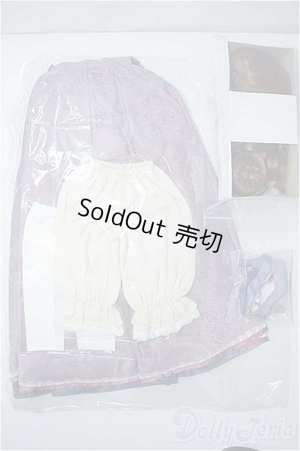 画像2: SD13女の子/OF：エリザベスデフォルト衣装＆靴＆ウィッグセット U-24-10-15-165-KD-ZU (2)